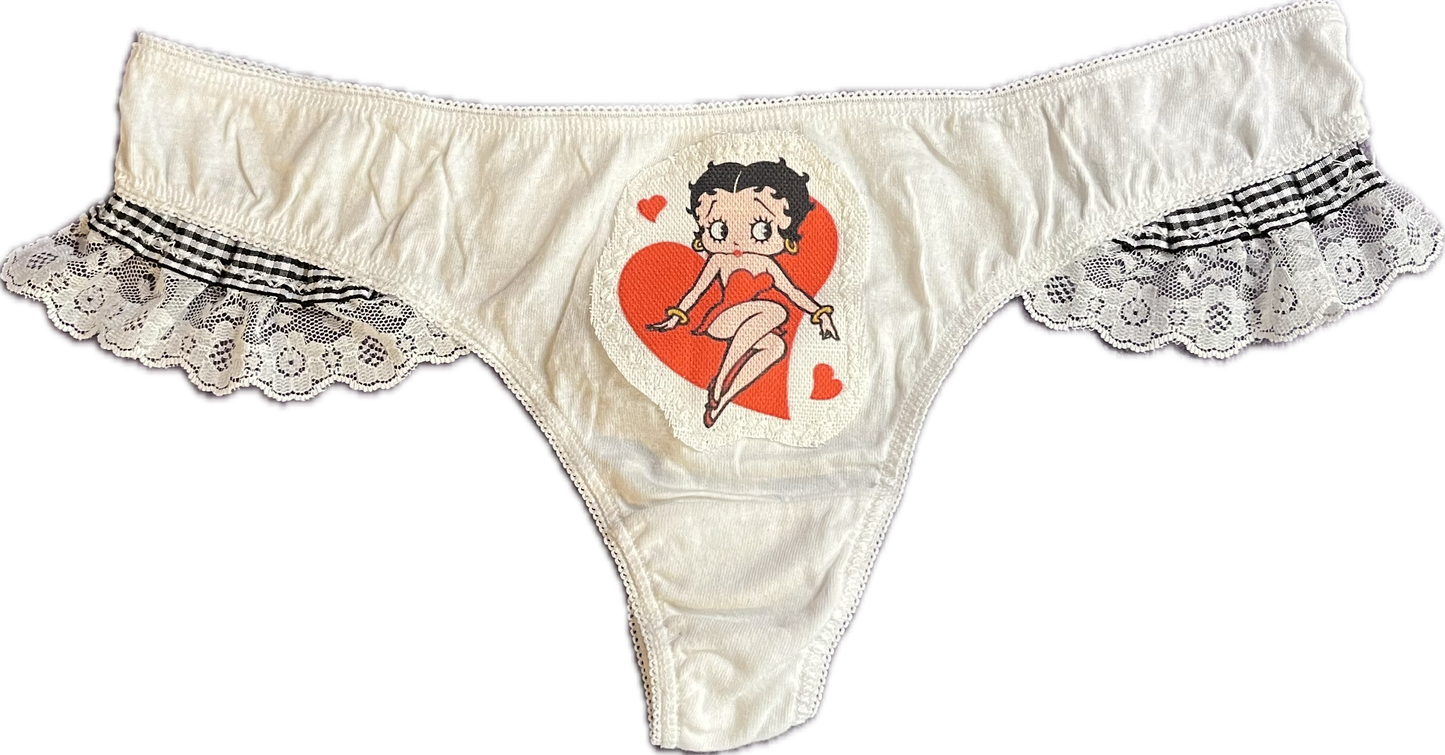 Betty boop thong