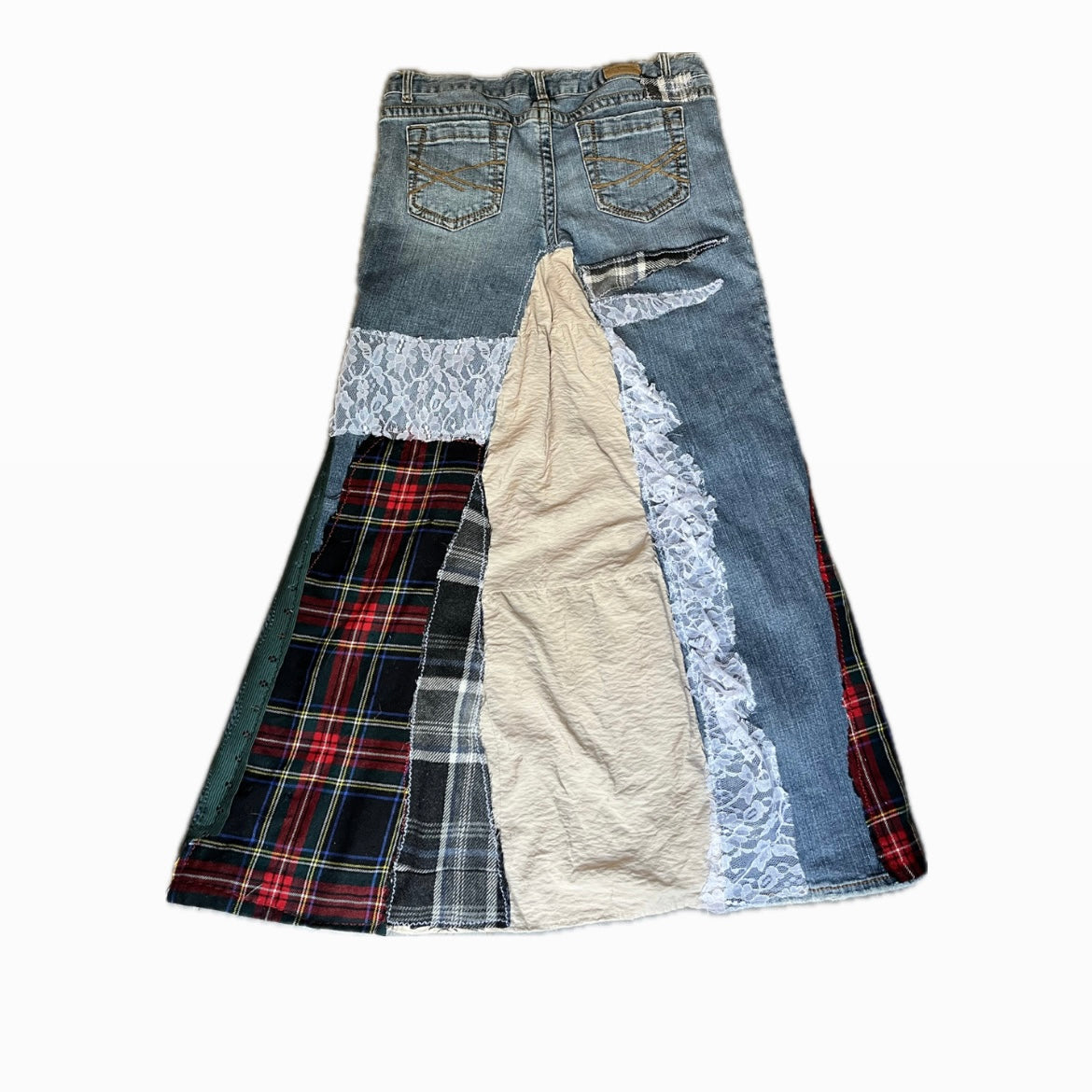 cool jean skirt