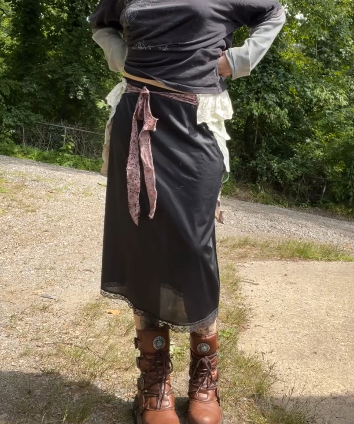 layering skirt