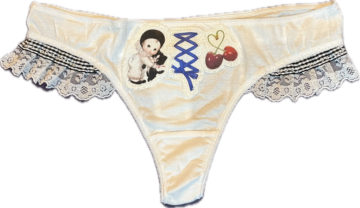 Clown corset thong