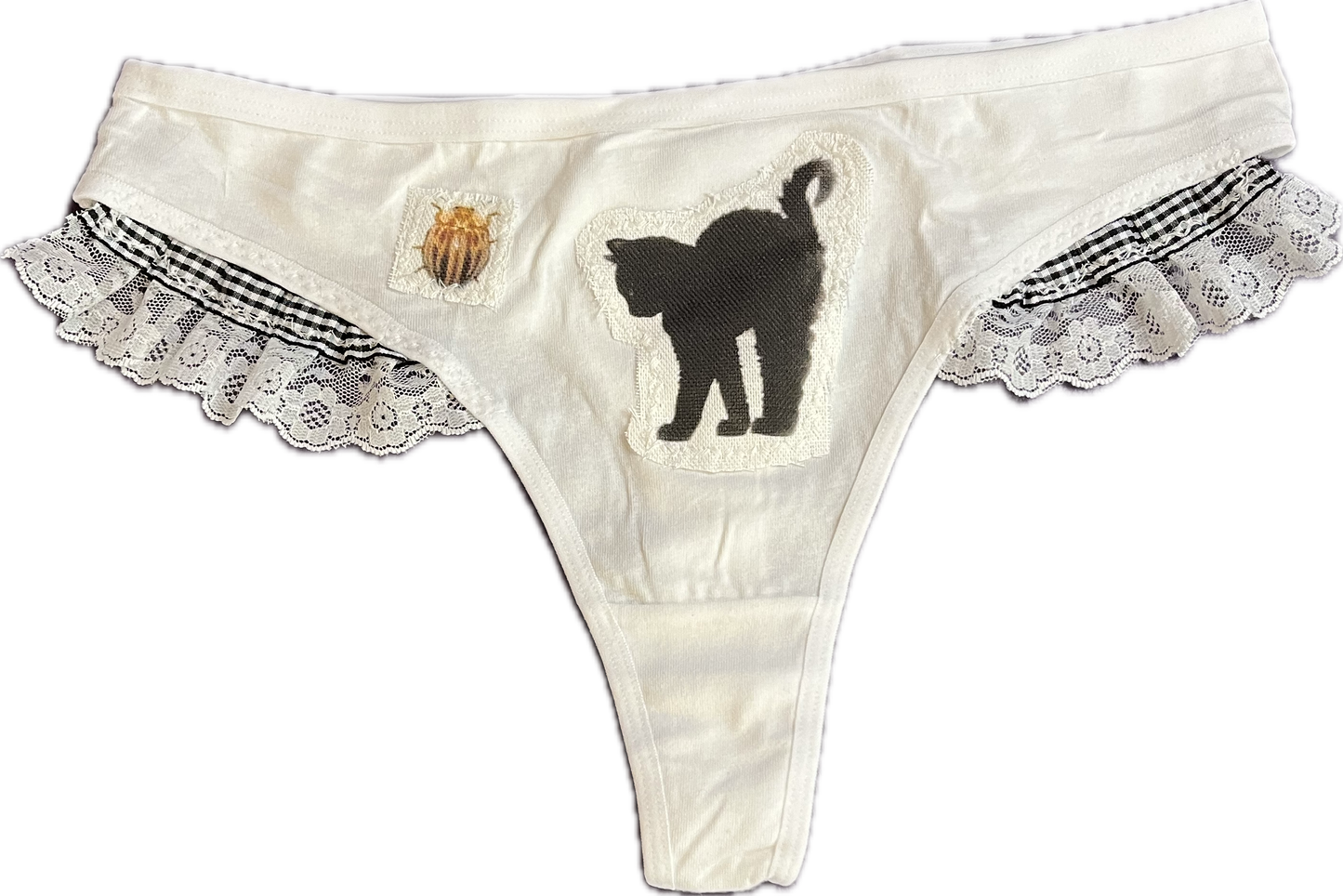 Scaredy cat thong