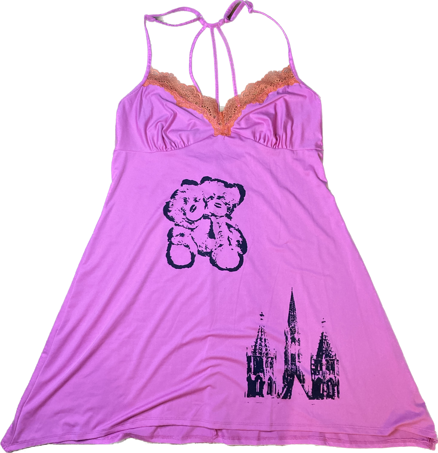 two headed teddy slip