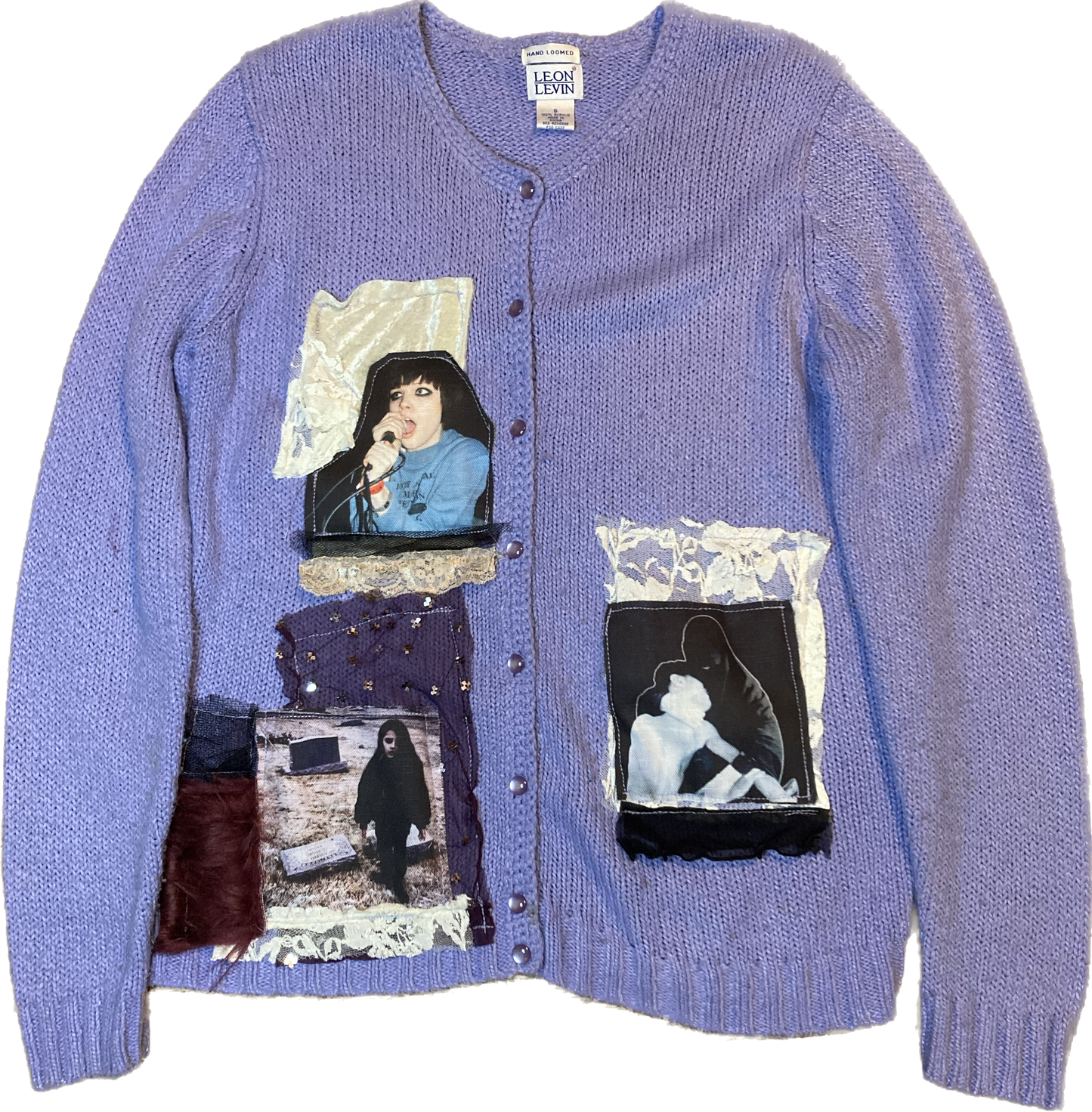 crystal castles cardigan