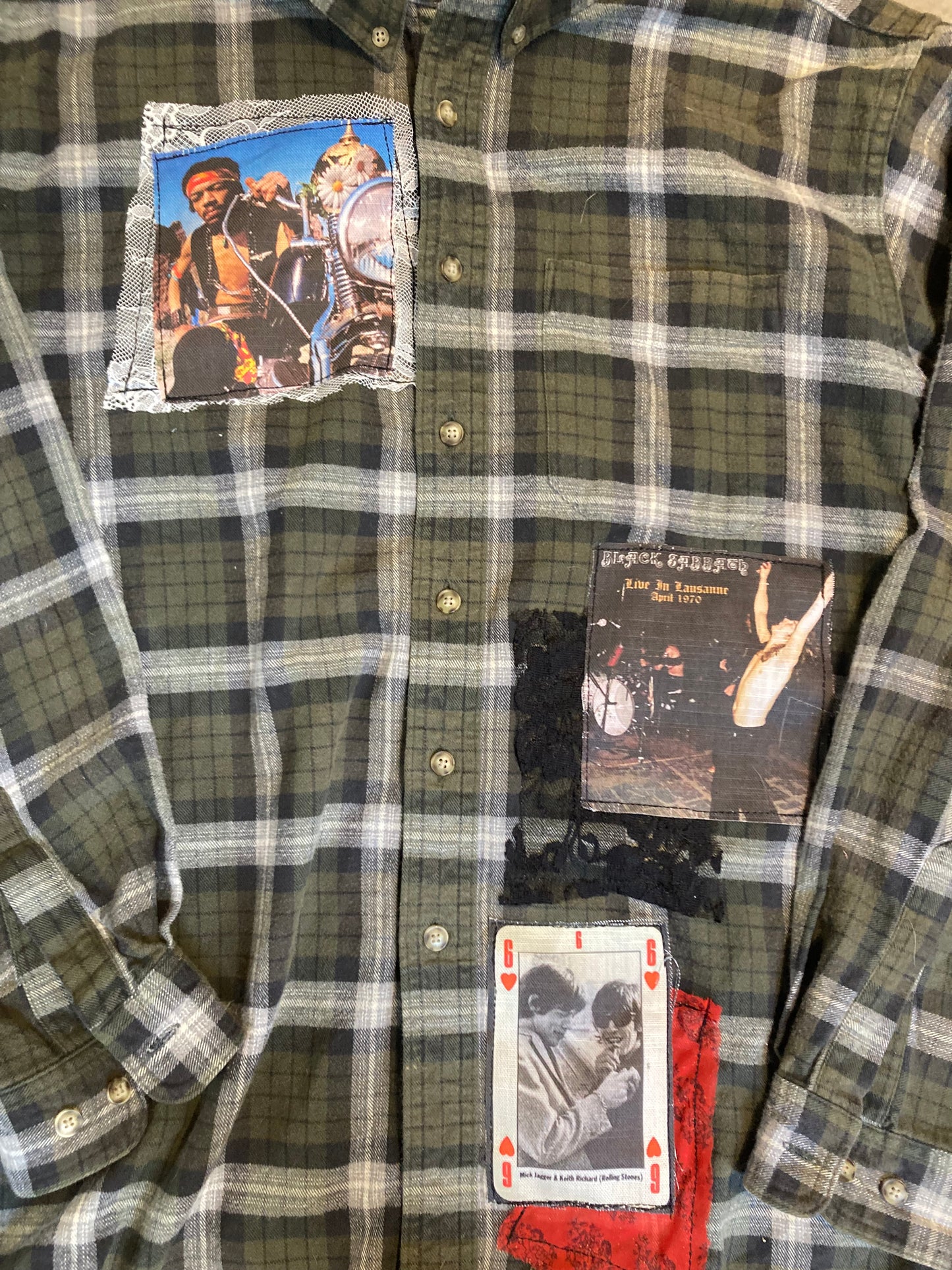 jimi stones and sabbath flannel