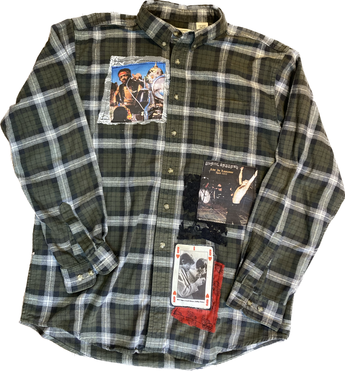 jimi stones and sabbath flannel