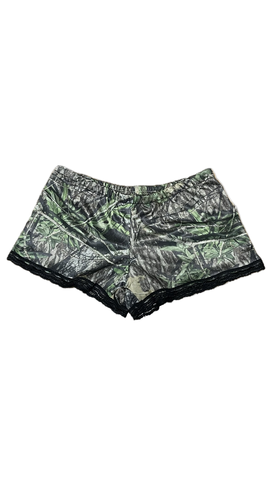 woodland camo shorts