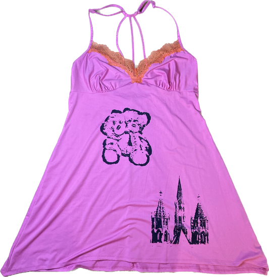two headed teddy slip