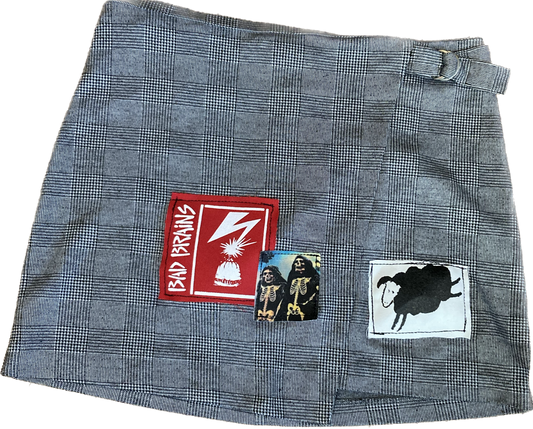 dc punk mini skirt