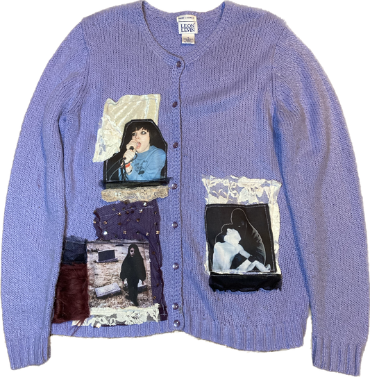 crystal castles cardigan