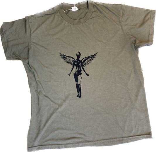 in utero green shirt